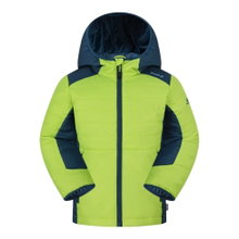 Kamik Steppjacke Nell (Ganzjahresjacke, winddicht, reflektierend) apple/abyss Jungen